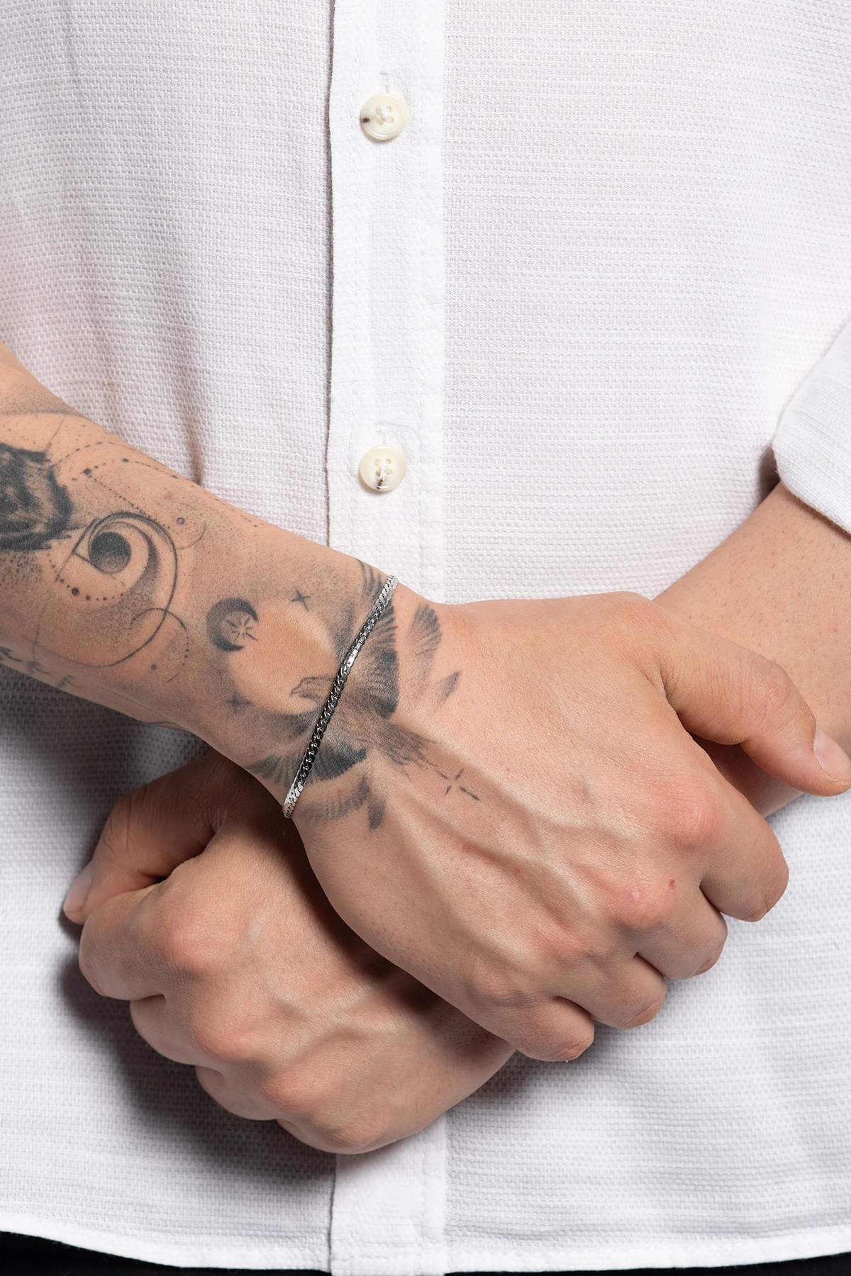 Bofur Premium Erkek Paslanmaz Çelik Snake Bileklik – Güçlü Ve Zarif Stil