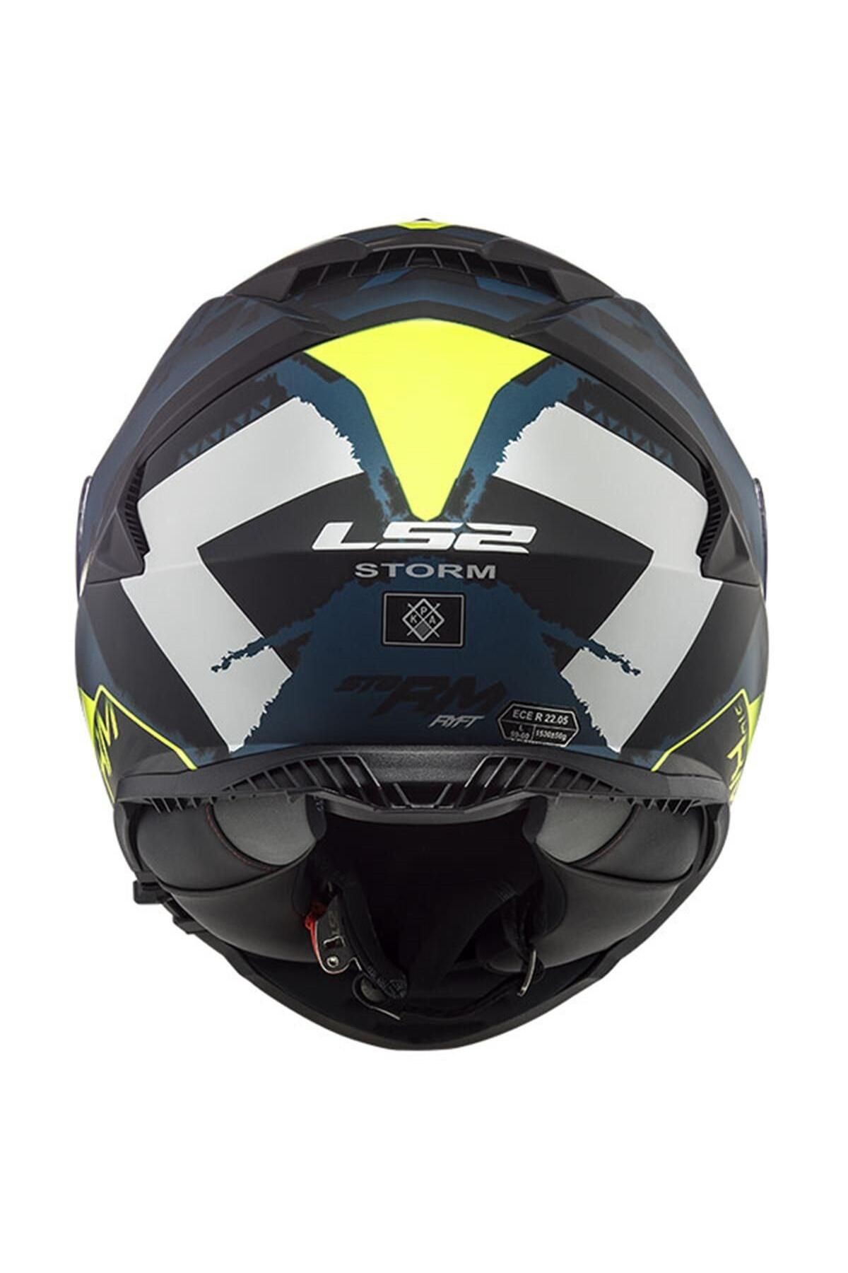 Storm 2 Sprınter Mat Siyah-gri-cobalt Kask