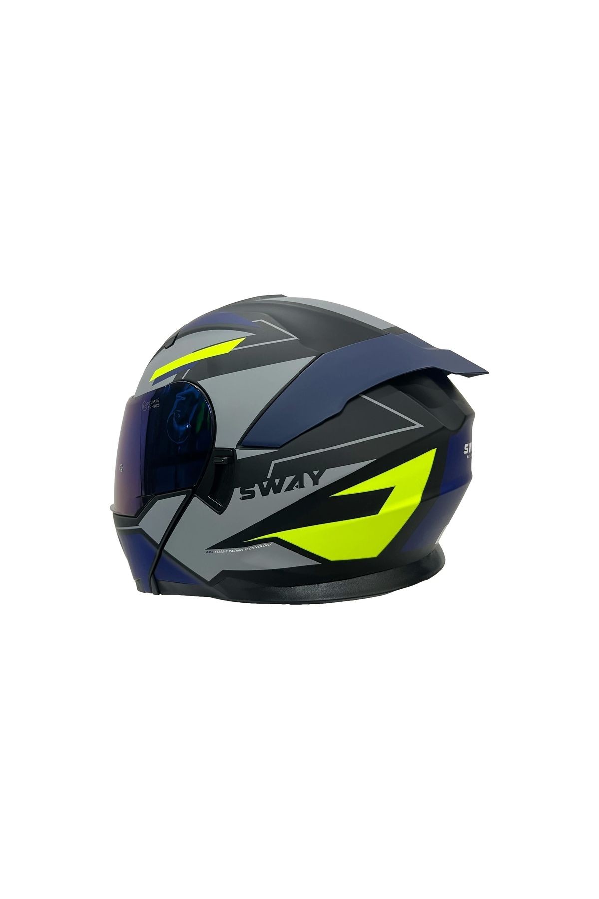 Kask Sw 912 B1 Blue Çene Açılır