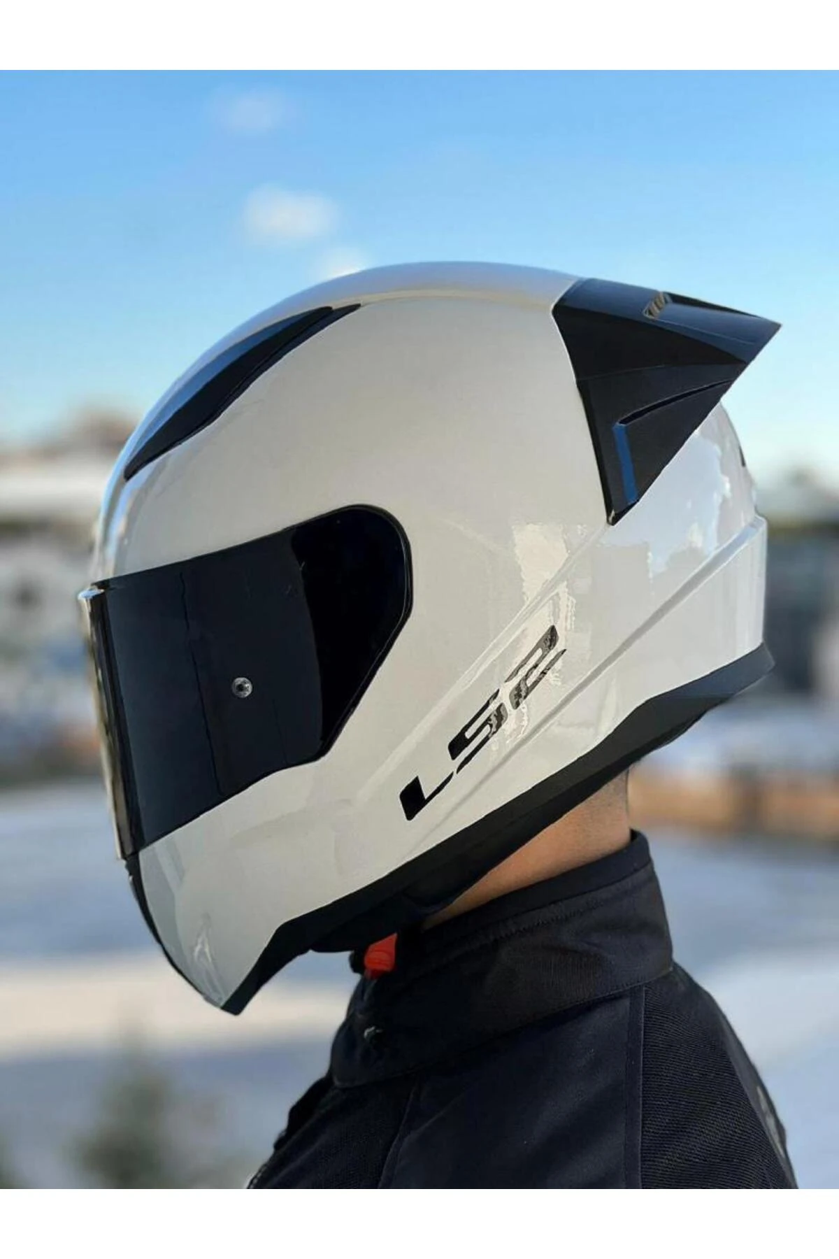 Rapid 2 Race Beyaz Kask