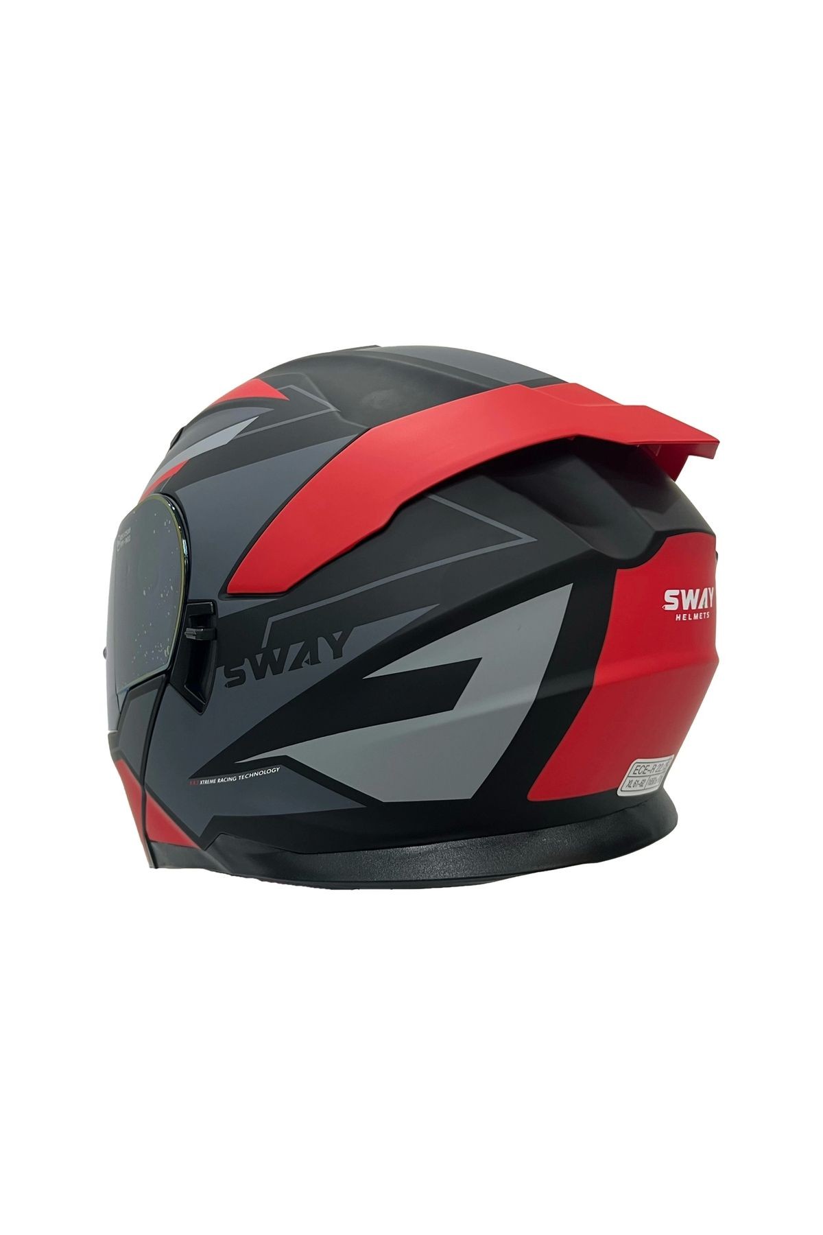 Kask Sw 912 C1 Red Çene Açılır