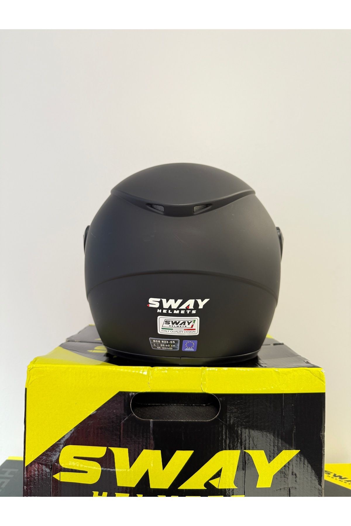 733 Siyah Vizör Yarım Kask