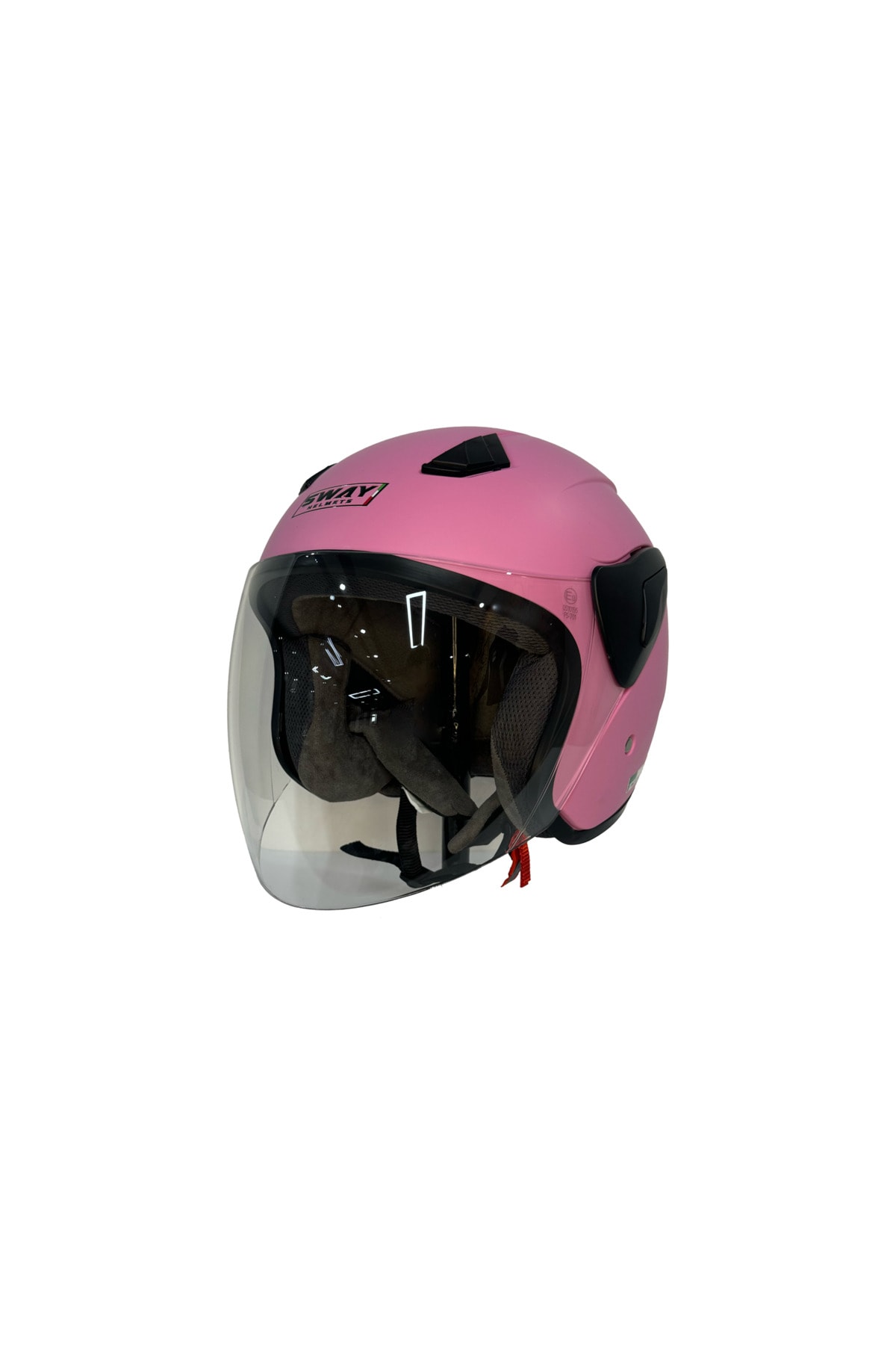 SW 733 Pembe Yarım Kask