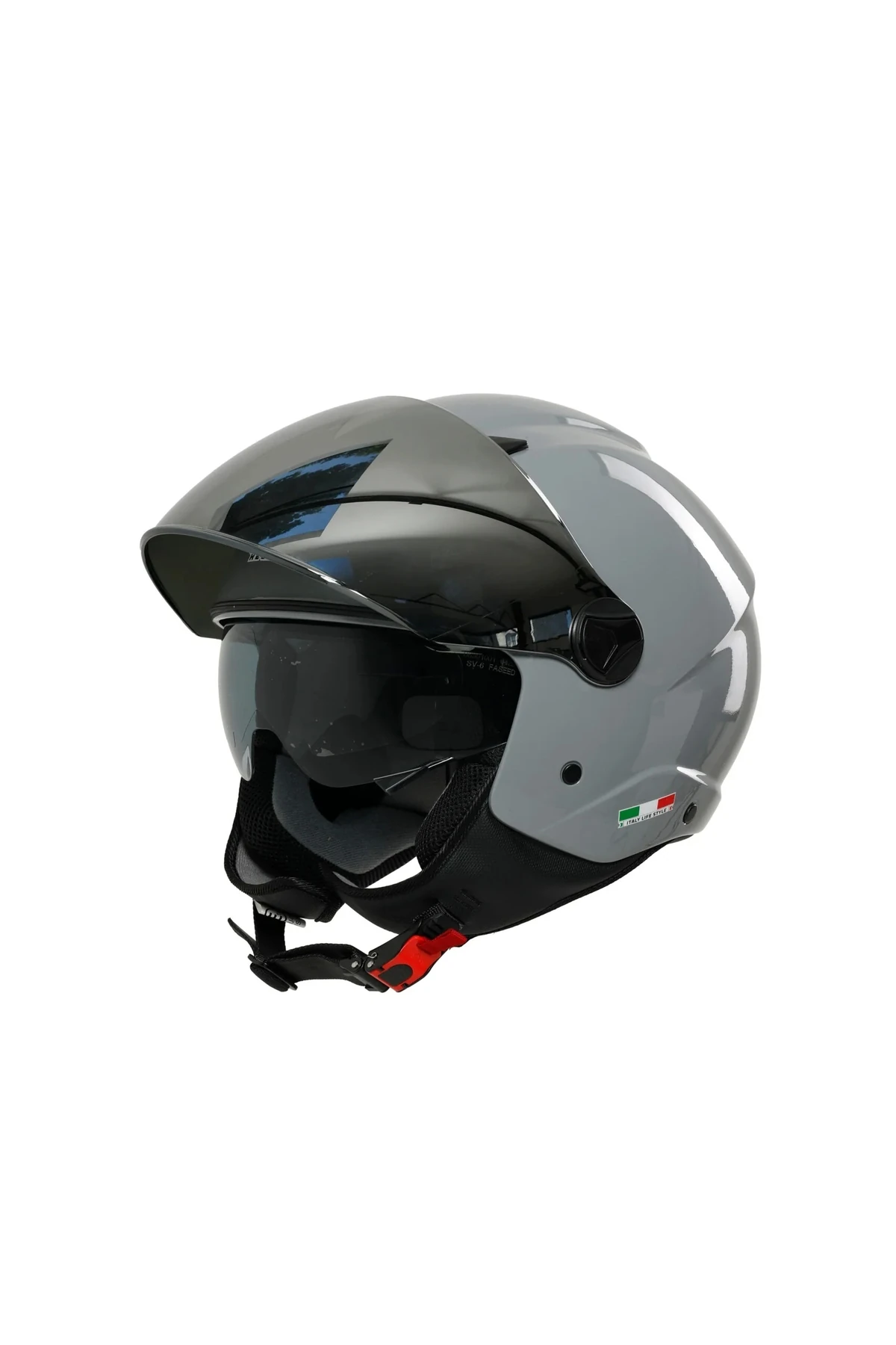 KASK SW 765 Gloss Nardo Grey ÇENESİZ