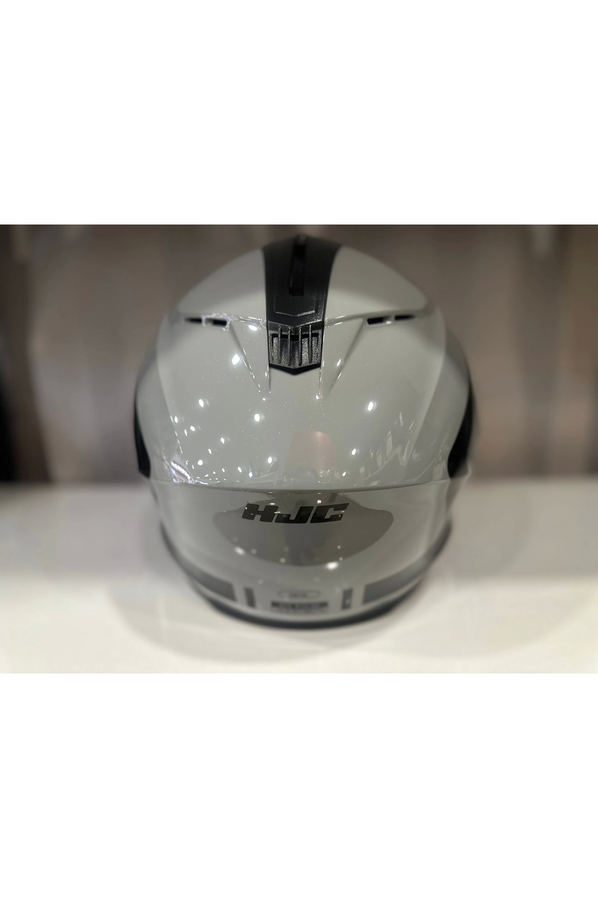 KASK HJC C91N KASK NEPOS MC5 PARLAK GRİ/SİYAH