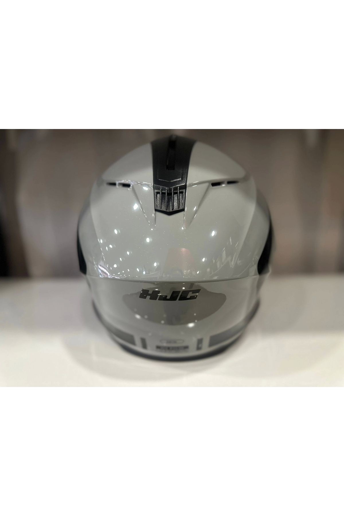 KASK HJC C91N KASK NEPOS MC5 PARLAK GRİ/SİYAH