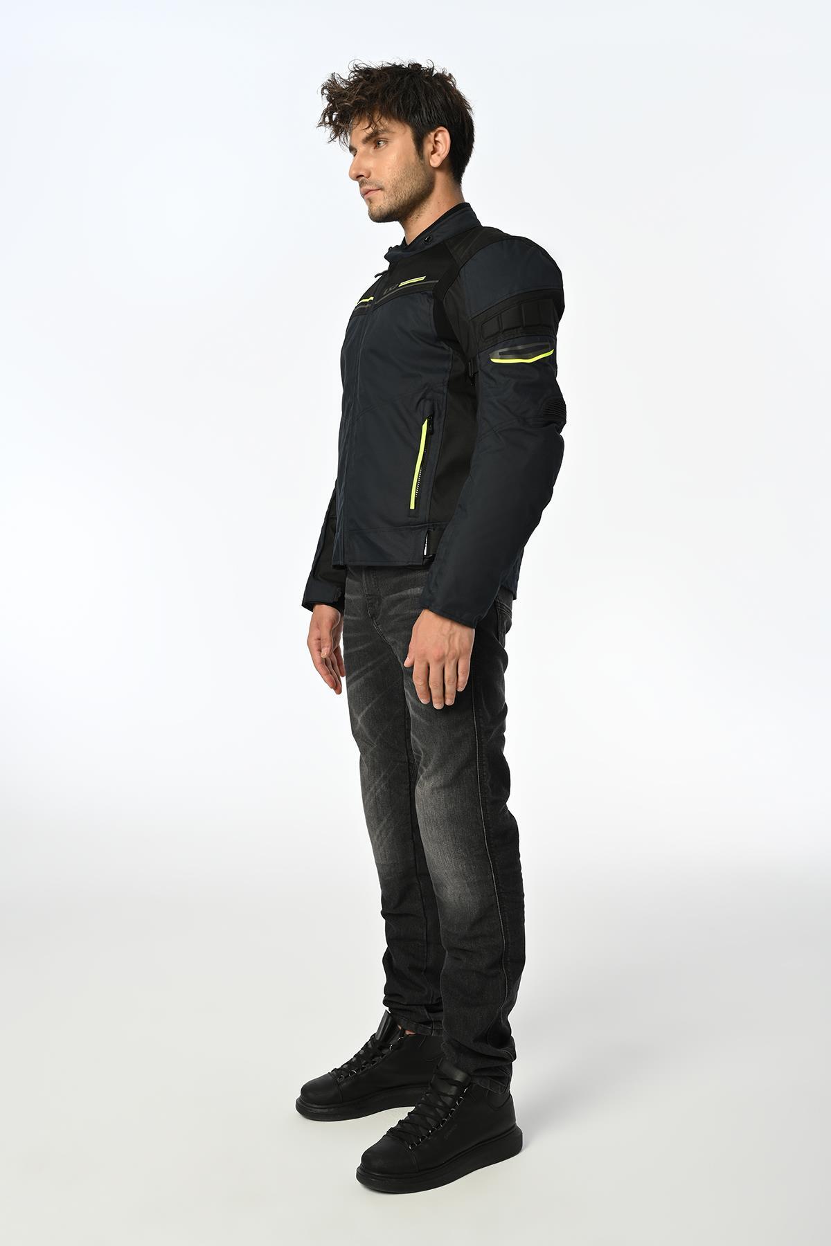 SHADOW MONT MAVİ-SİYAH-NEON SARI