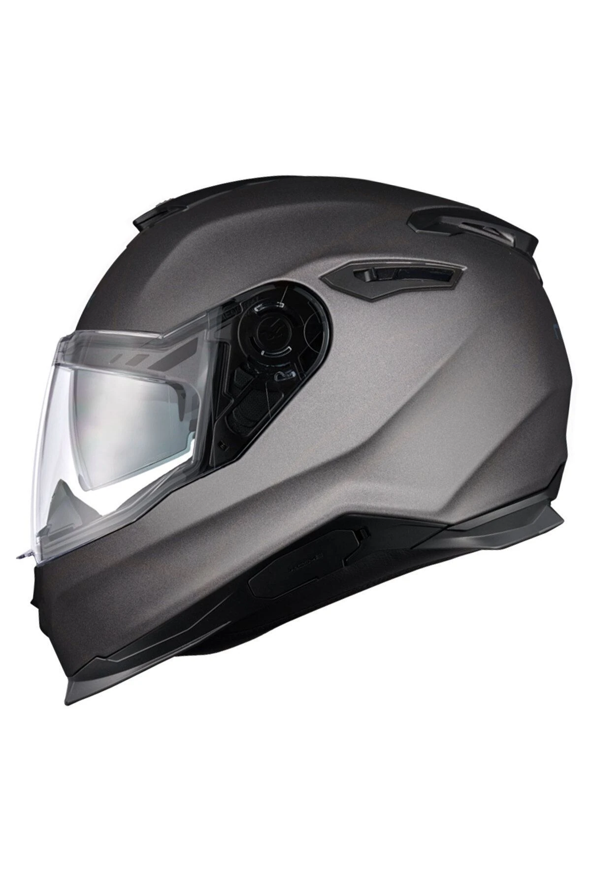 Y.100 MAT TITANIUM KASK