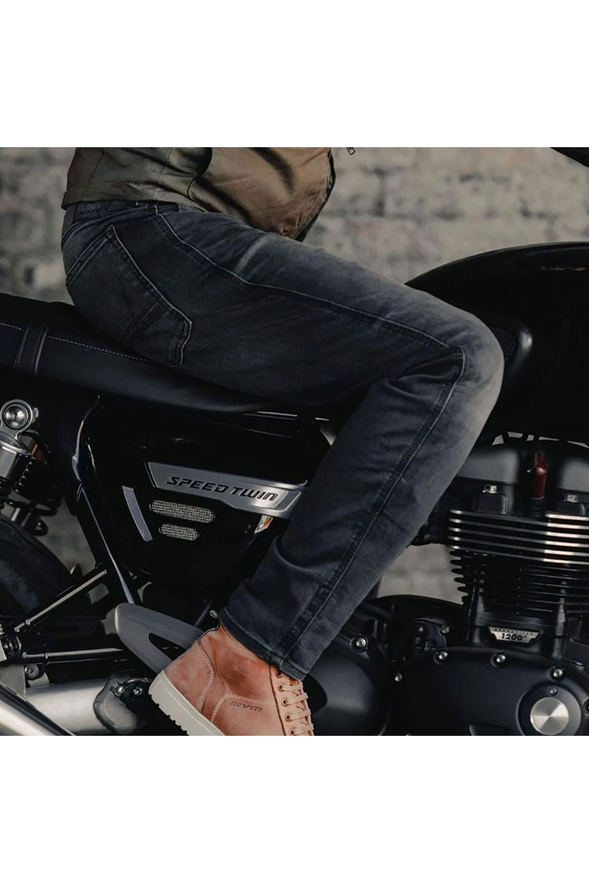 DETROIT 2 KOT PANTOLON GRİ