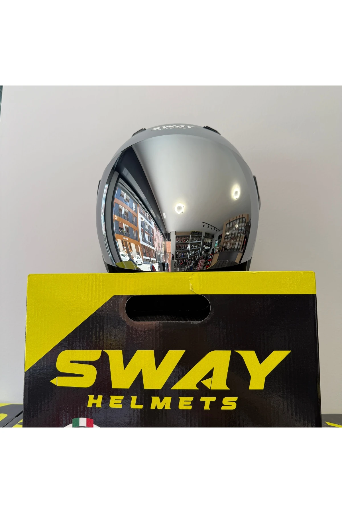 733 NARDO GRİ AYNALI VİZÖR