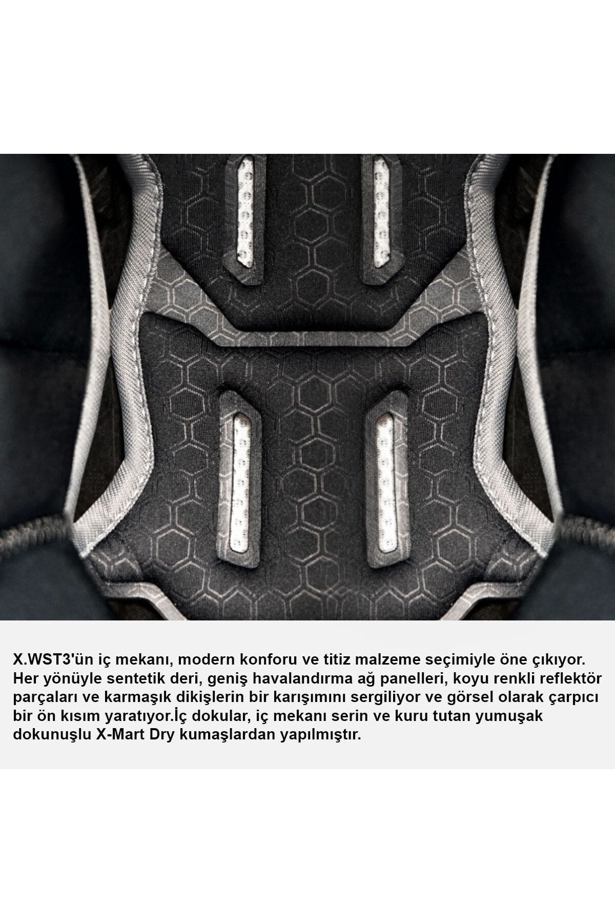 X.WST3 Plain Motosiklet Kaskı
