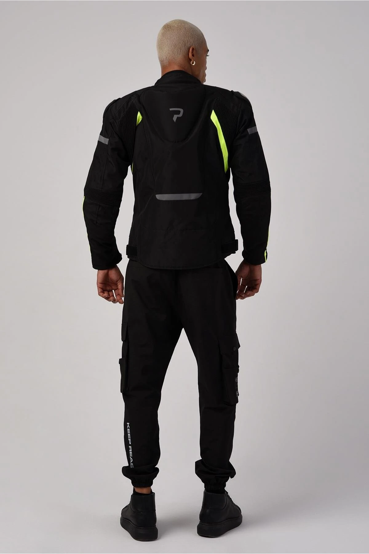 Colombıa 4 Mevsim Motosiklet Montu Neon Sarı