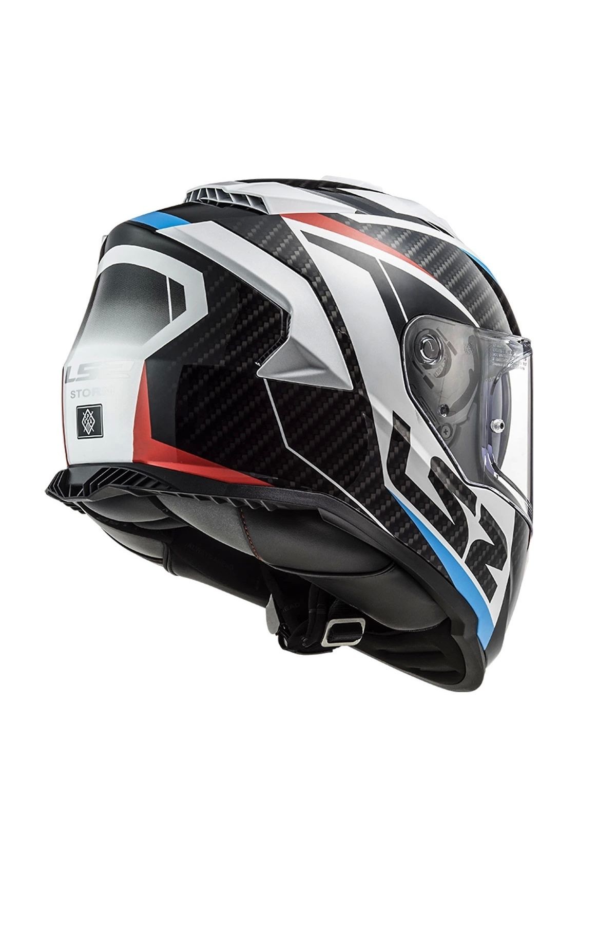 Storm 2 Racer Mavi-kırmızı Kask