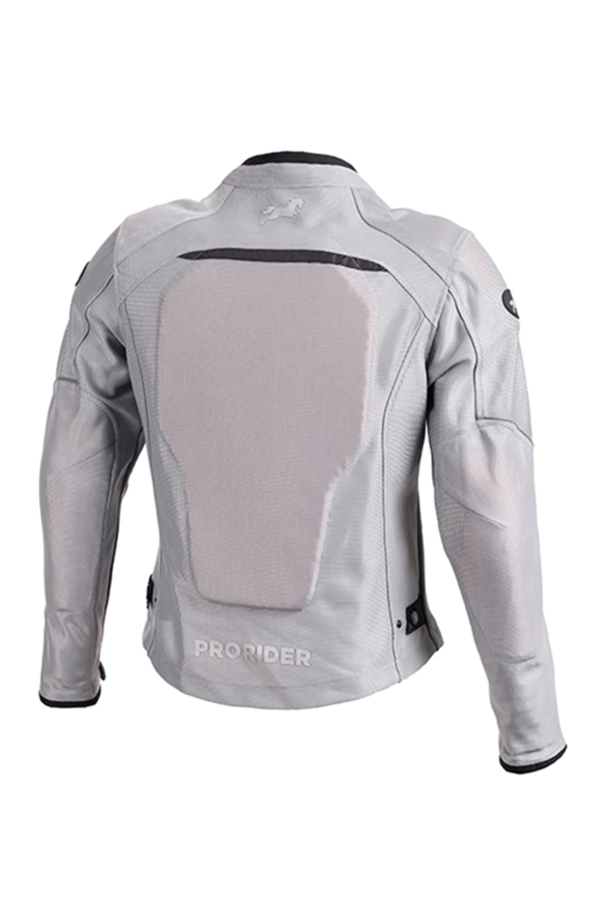 Windy Fileli Yazlık Gri Motosiklet Montu Zırh File Model