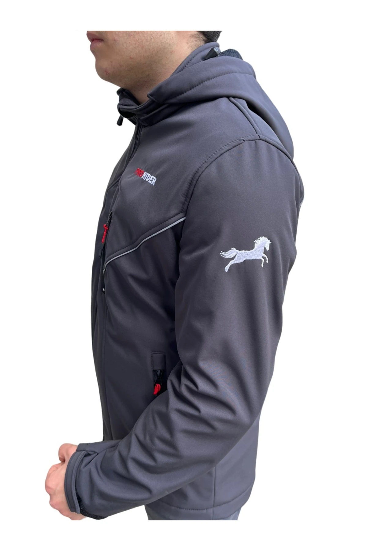 Shark Softshell Motosiklet Montu Korumalı Antrasit