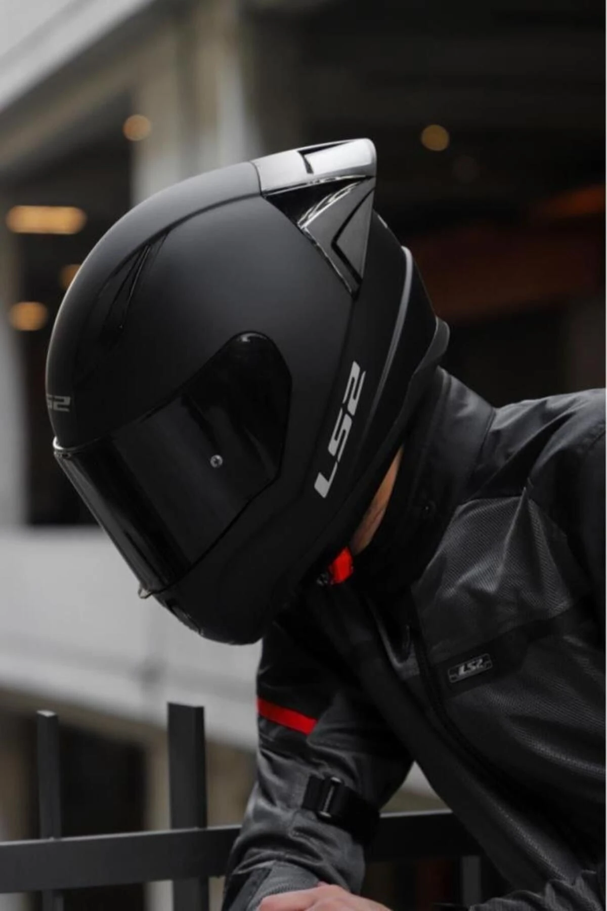 RAPID 2 MAT SİYAH RACE KAPALI KASK M