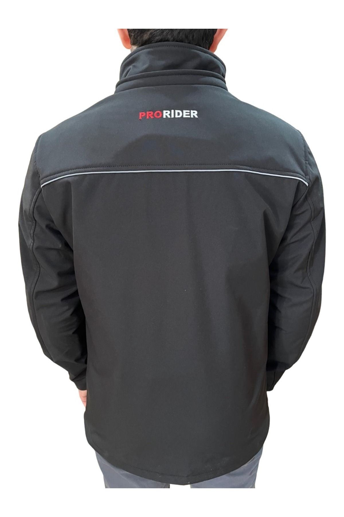 Shark Softshell Motosiklet Montu Korumalı Siyah