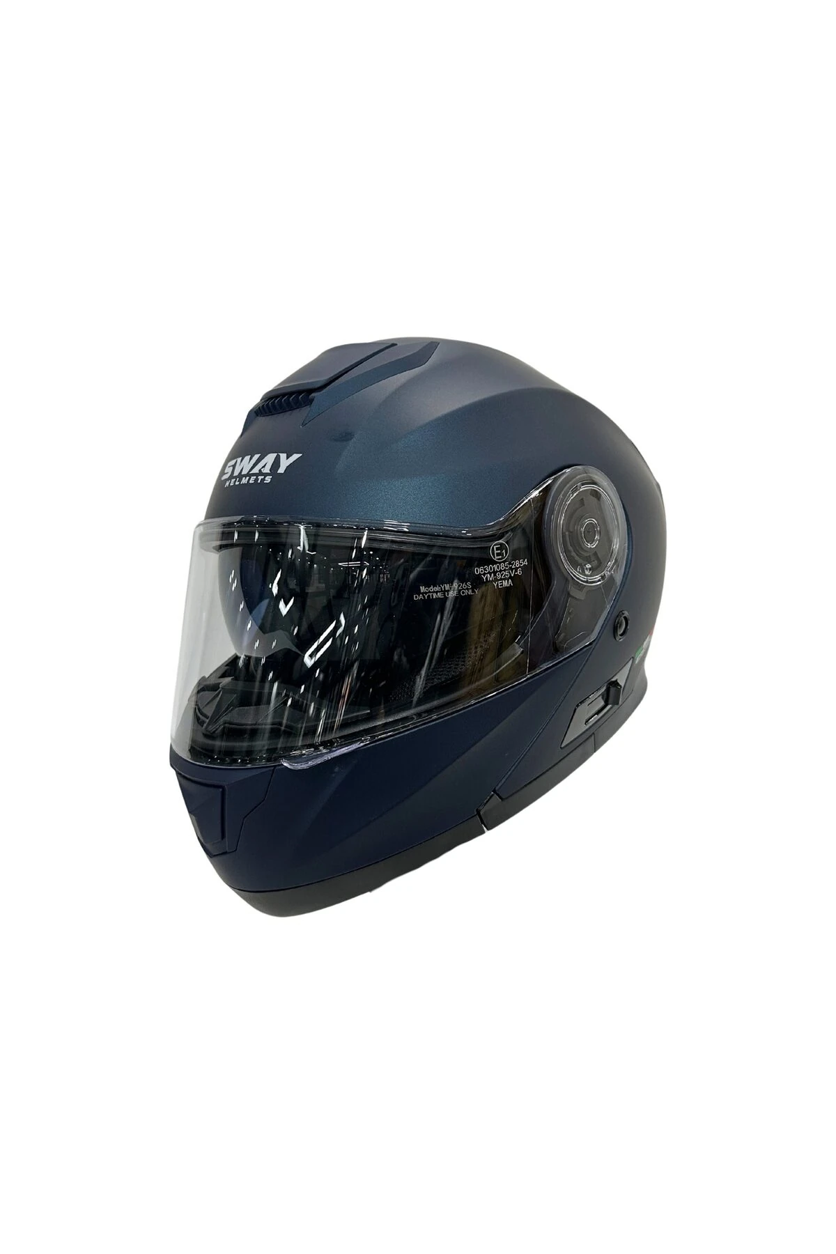 SW 926-10 Matt Blue Çene Açılır Kask
