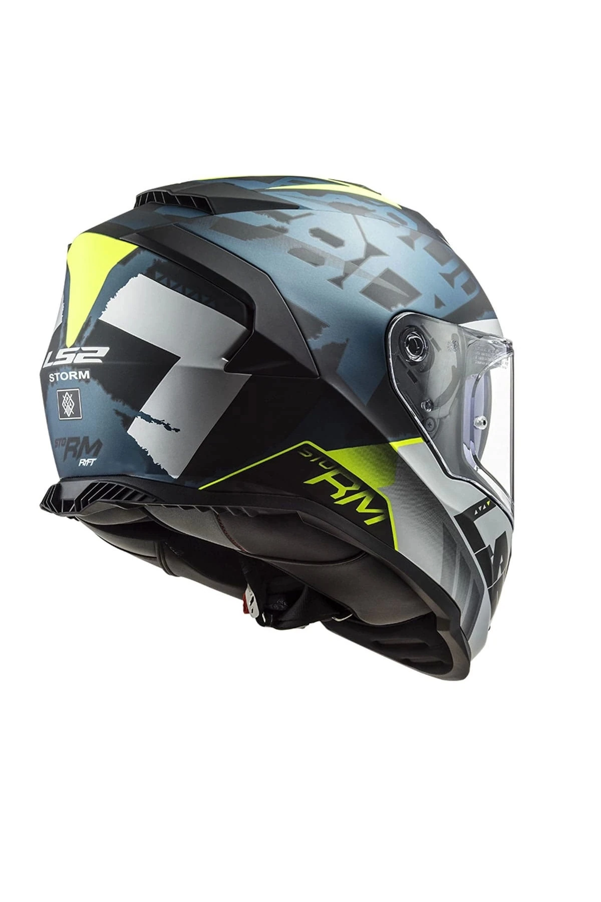 STORM 2 SPRINTER MAT SİYAH-GRİ-COBALT KASK