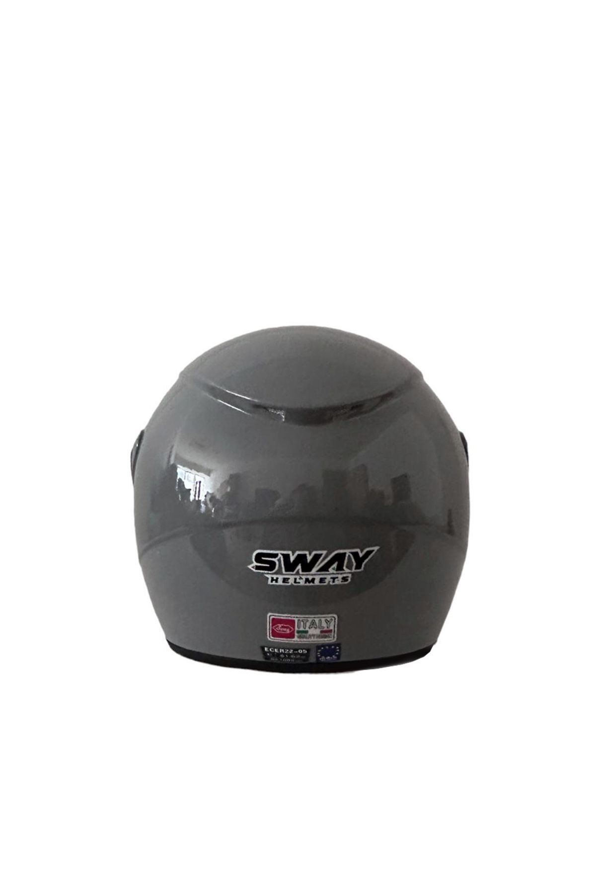 SW 733 Nardo Gri Yarım Motosiklet Kaskı