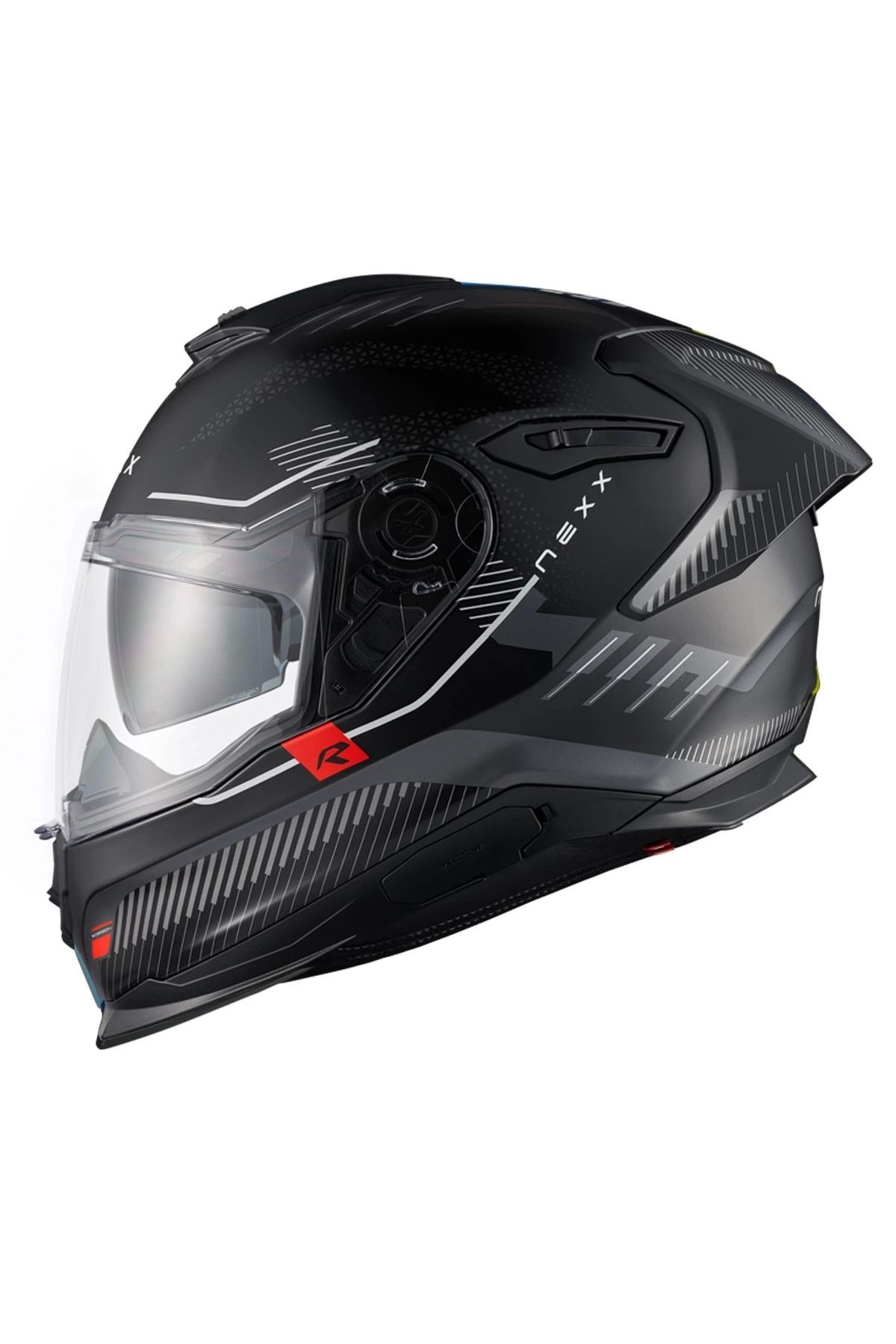 Y.100r Baron Kapalı Motosiklet Kaskı