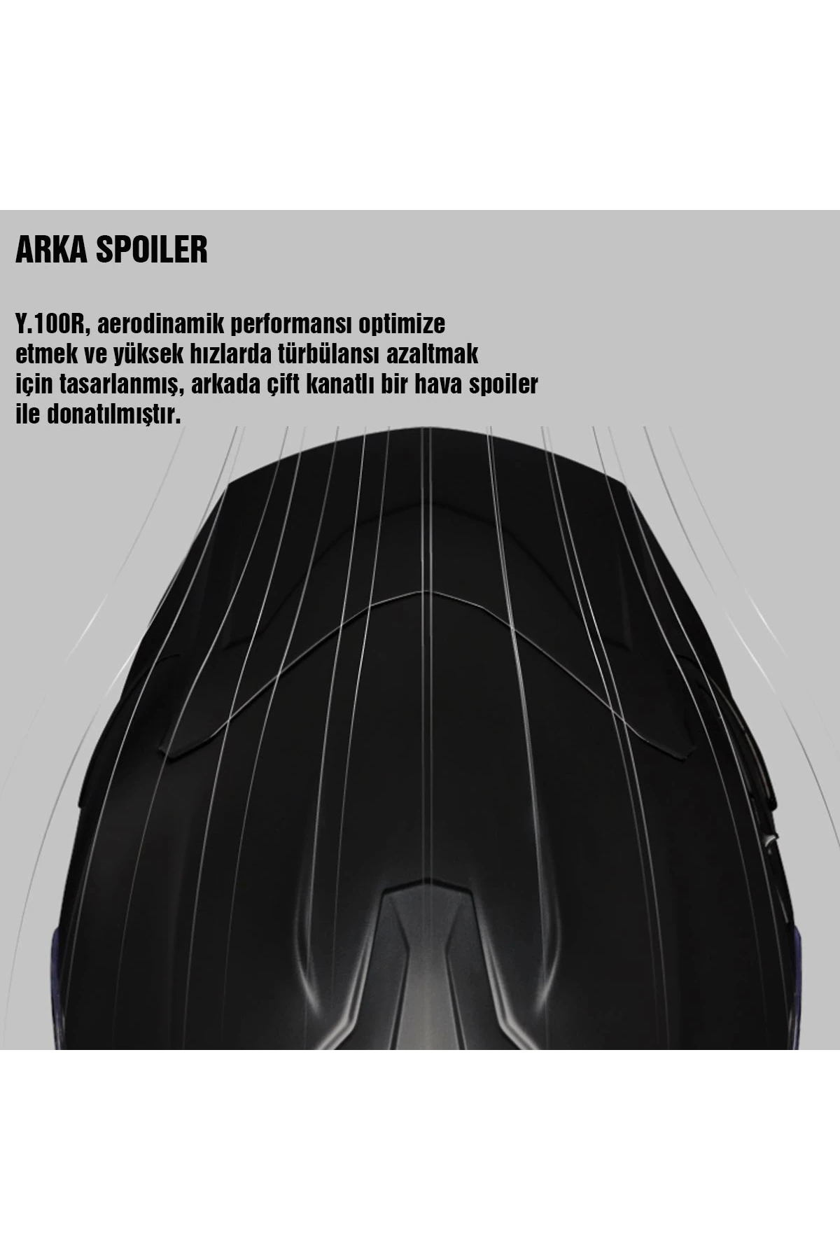 Y.100R FULLBLACK MAT SİYAH KASK