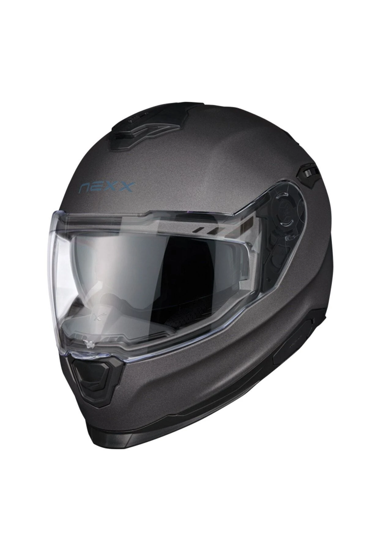 Y.100 MAT TITANIUM KASK