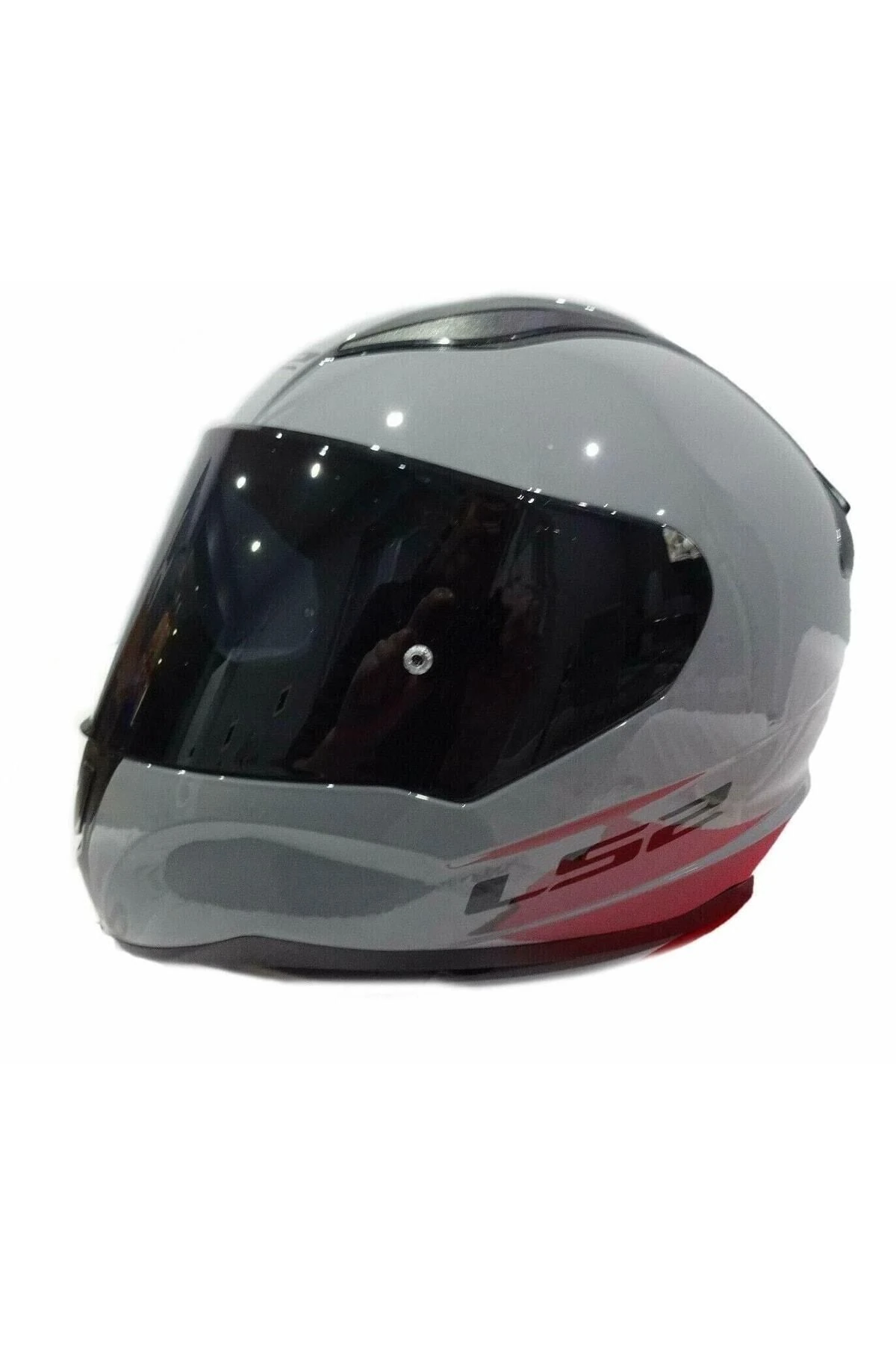 Rapıd 2 Nardo Gri Full Face Motosiklet Kaskı Siyah Camlı