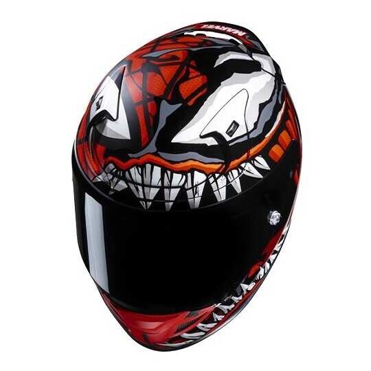 HJC RPHA12 KASK MAXIMIZED VENOM MARVEL MC1SF