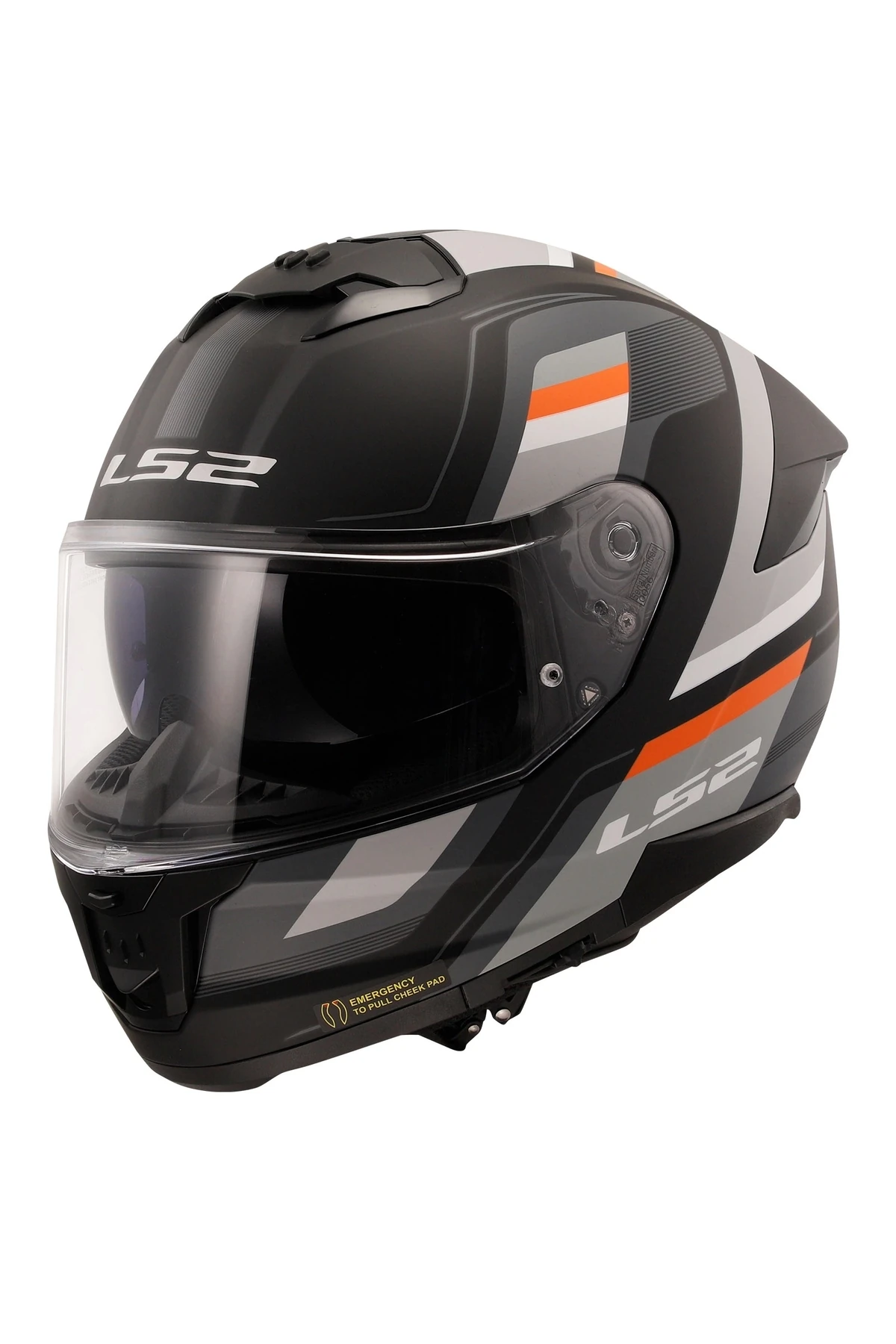 STREAM 2 VINTAGE MAT SİYAH-GRİ-BEYAZ-KIRMIZI KASK