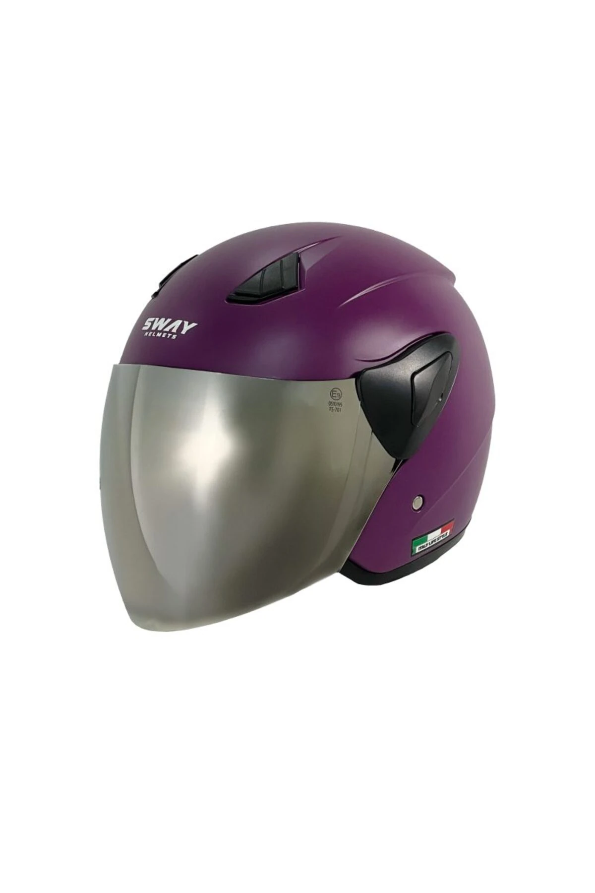 SW 733 Mürdüm Yarım Kask