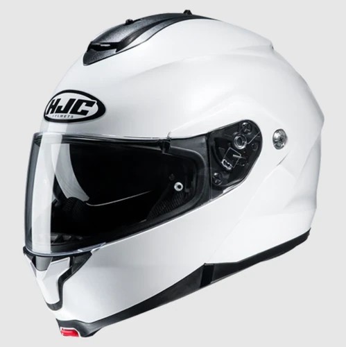 HJC C91N KASK - İnci Beyazı