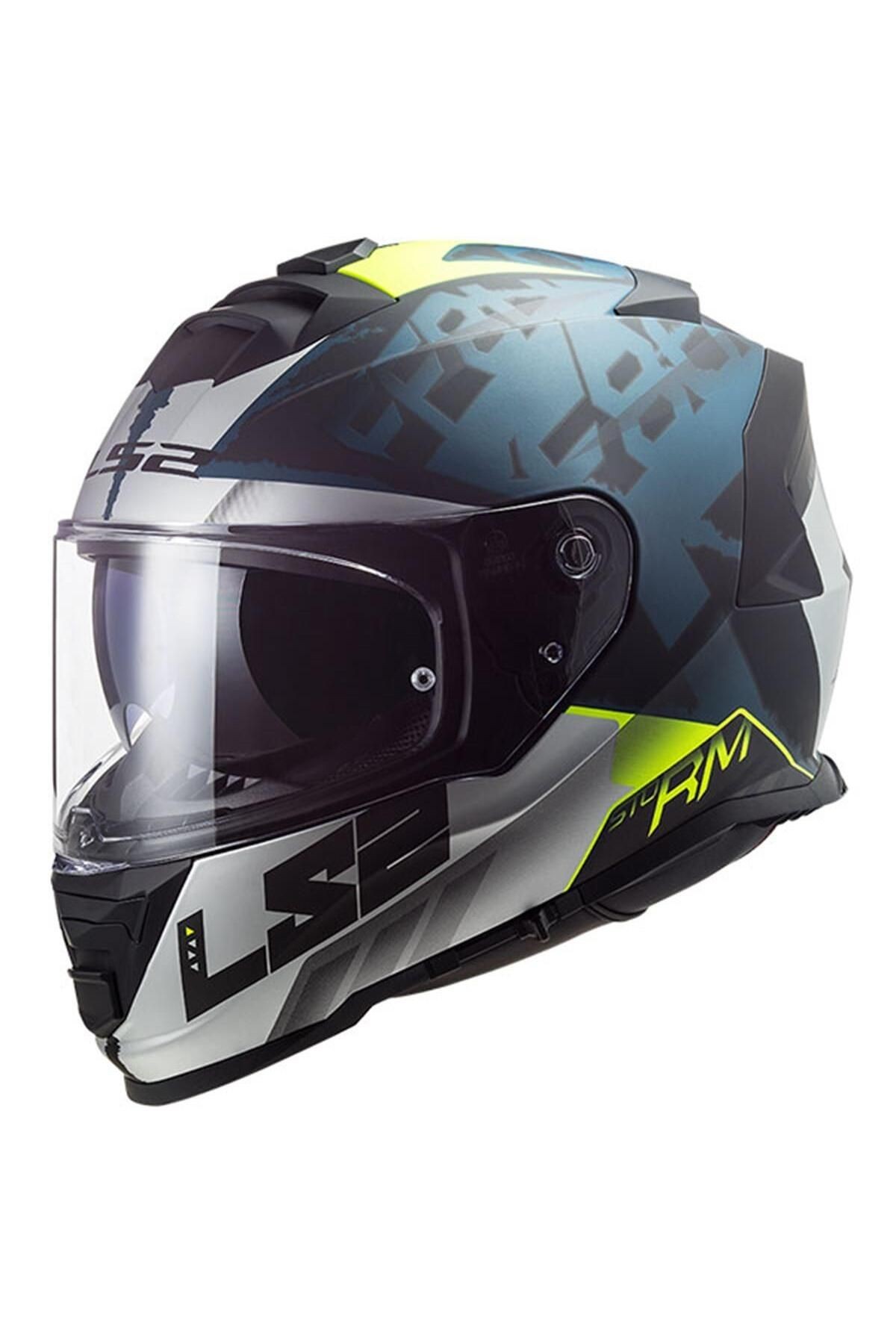 Storm 2 Sprınter Mat Siyah-gri-cobalt Kask