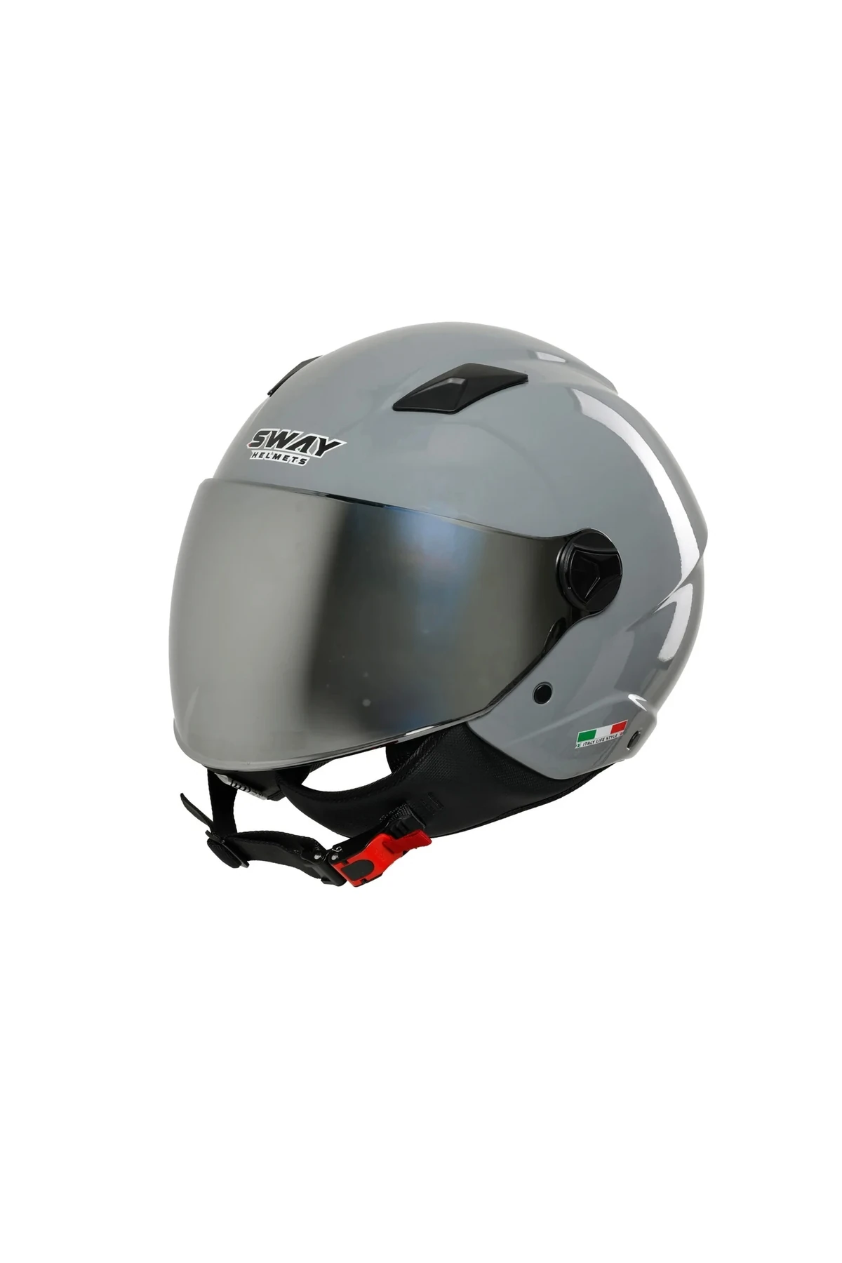 KASK SW 765 Gloss Nardo Grey ÇENESİZ