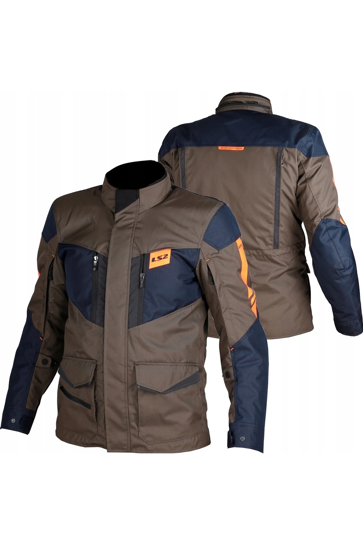 Metropolıs Evo 4 Mevsim Waterproof Motosiklet Montu Haki