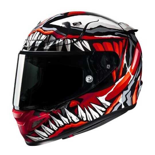 HJC RPHA12 KASK MAXIMIZED VENOM MARVEL MC1SF