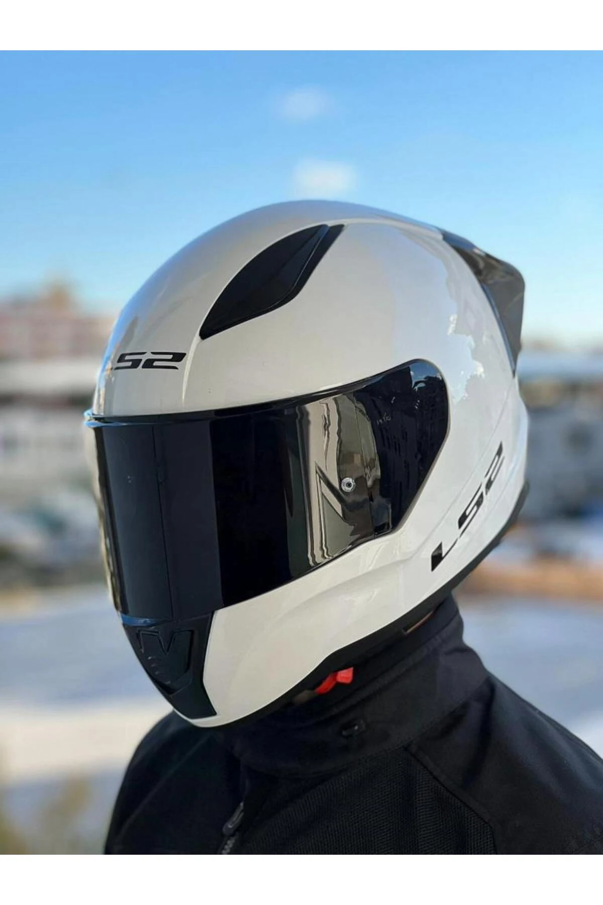 Rapid 2 Race Beyaz Kask