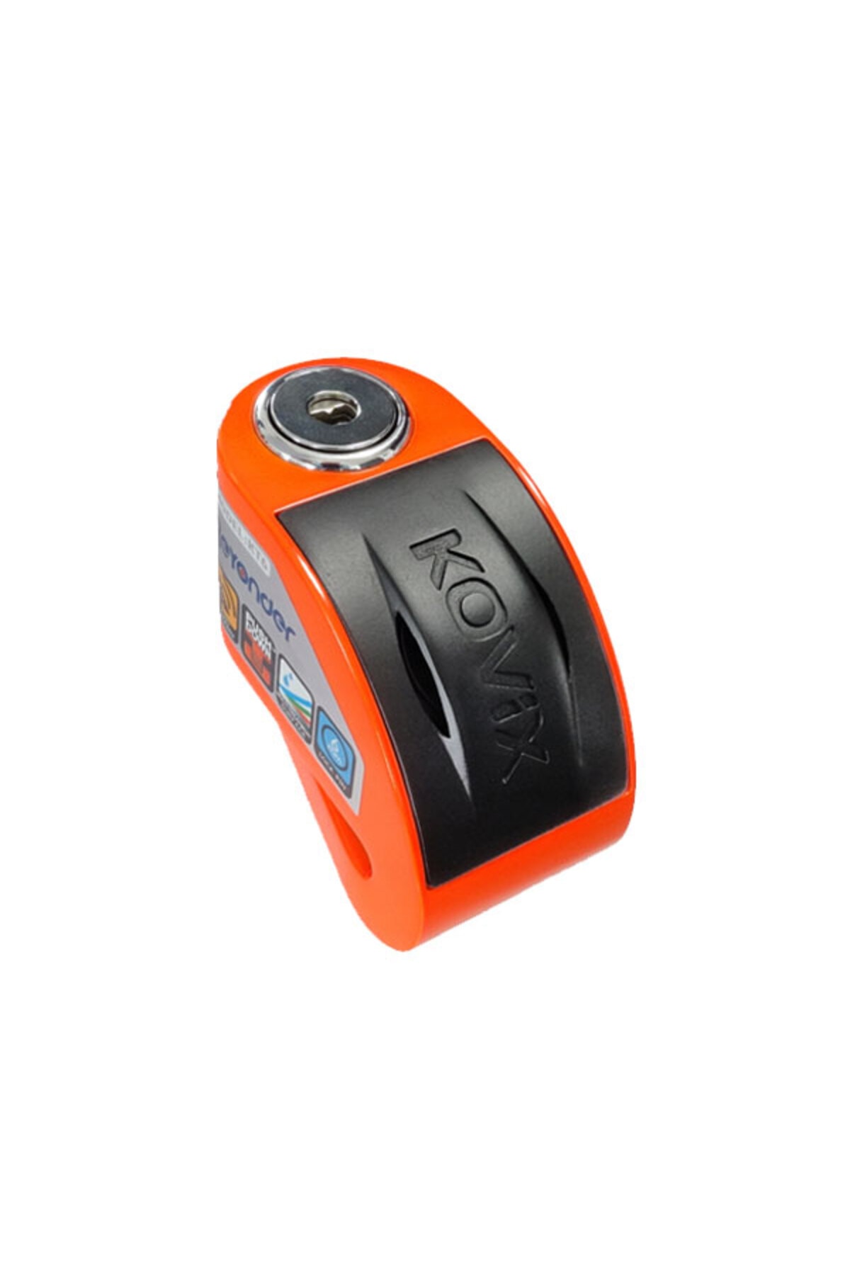 6MM ALARMLI DİSK KİLİDİ TURUNCU KT6/CB-FO