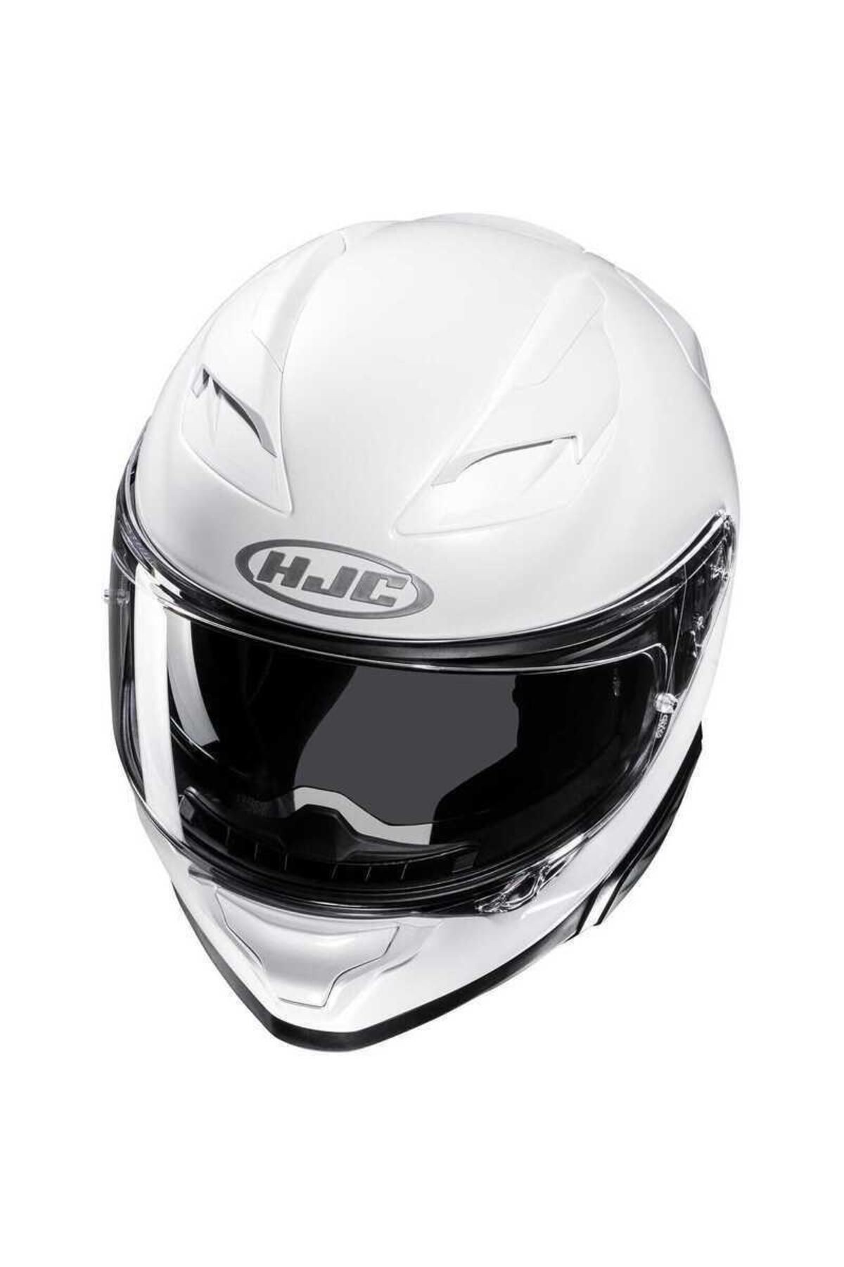 F71 Inci Beyazı Kapalı Kask