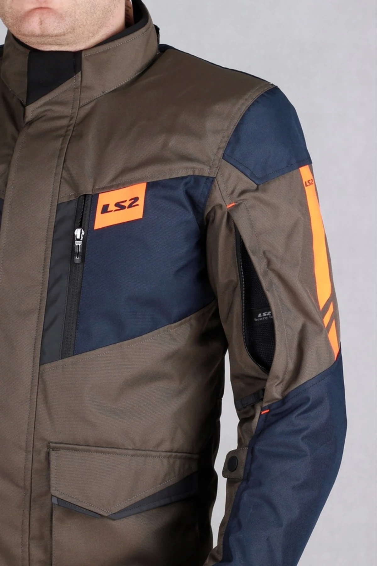 Metropolıs Evo 4 Mevsim Waterproof Motosiklet Montu Haki