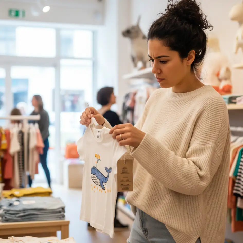 Çocuk ve bebek kıyafetleri için hangi etiketleri seçmelisiniz?