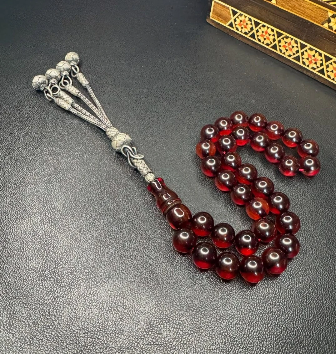 Gümüş Kazazlı Ateş Kehribar