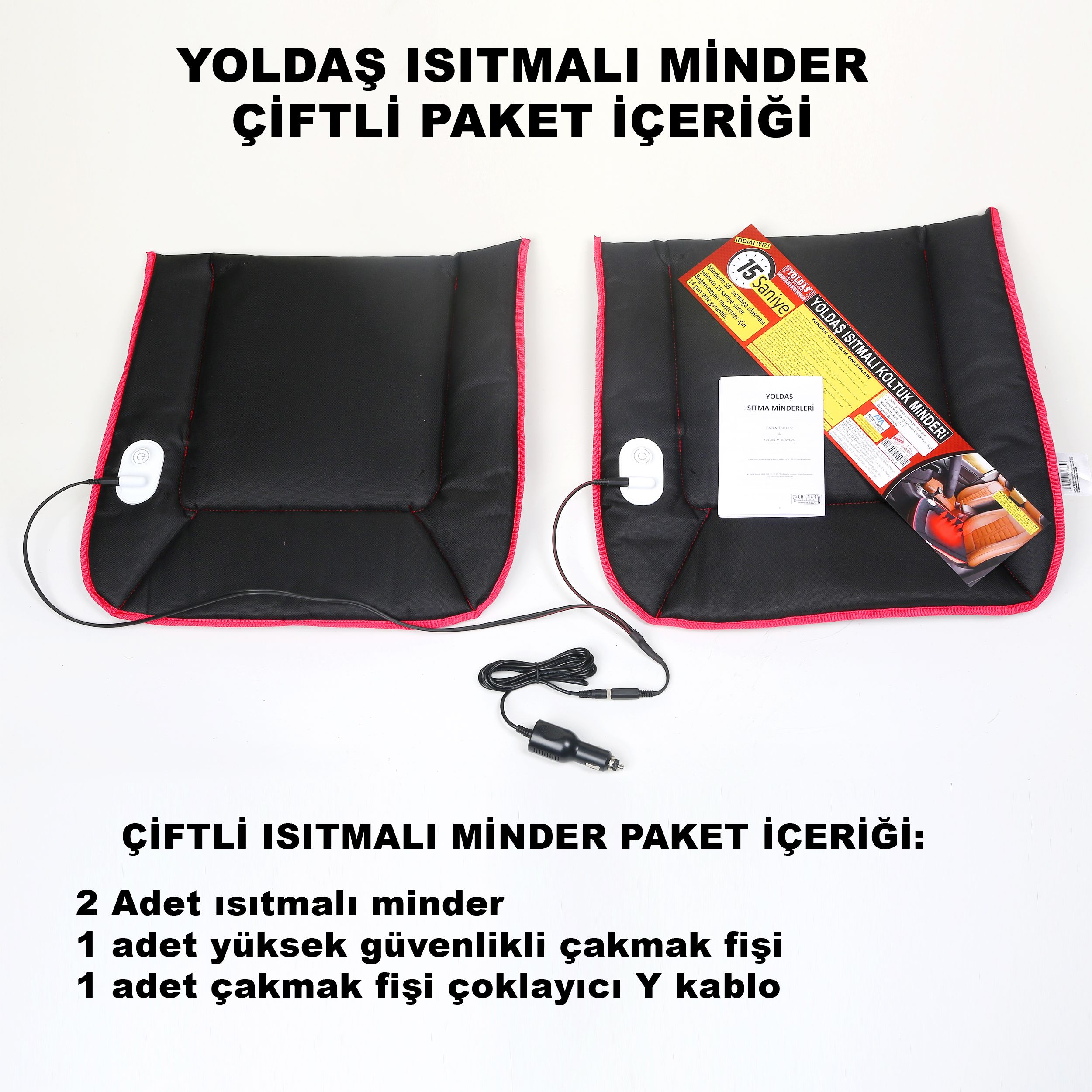 Yoldaş Isıtmalı Minder ÇİFTLİ 