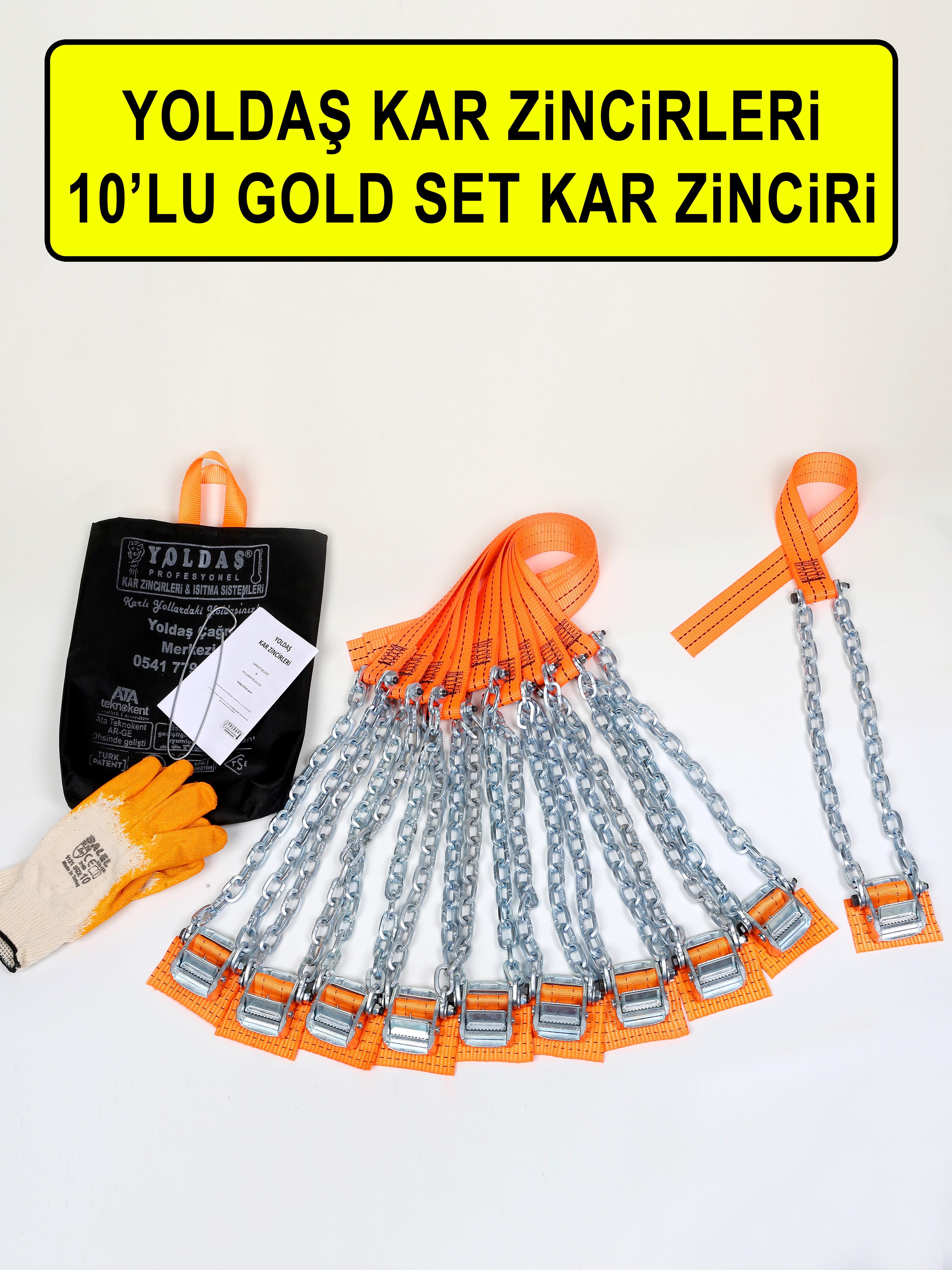 Yoldaş Kar Zinciri 10'lu GOLD 