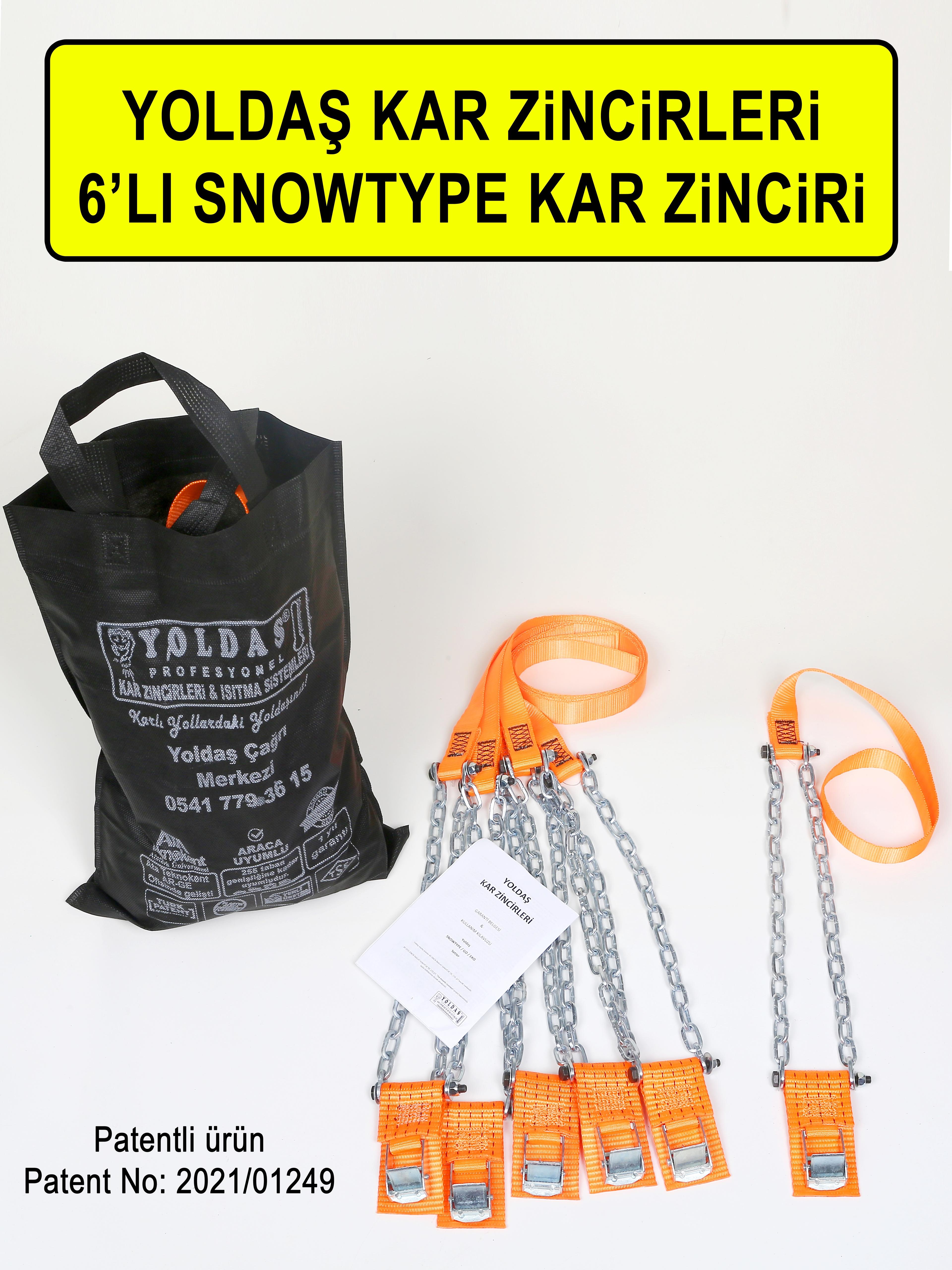 Yoldaş Kar Zinciri 6'lı SNOWTYPE (EKO) Set