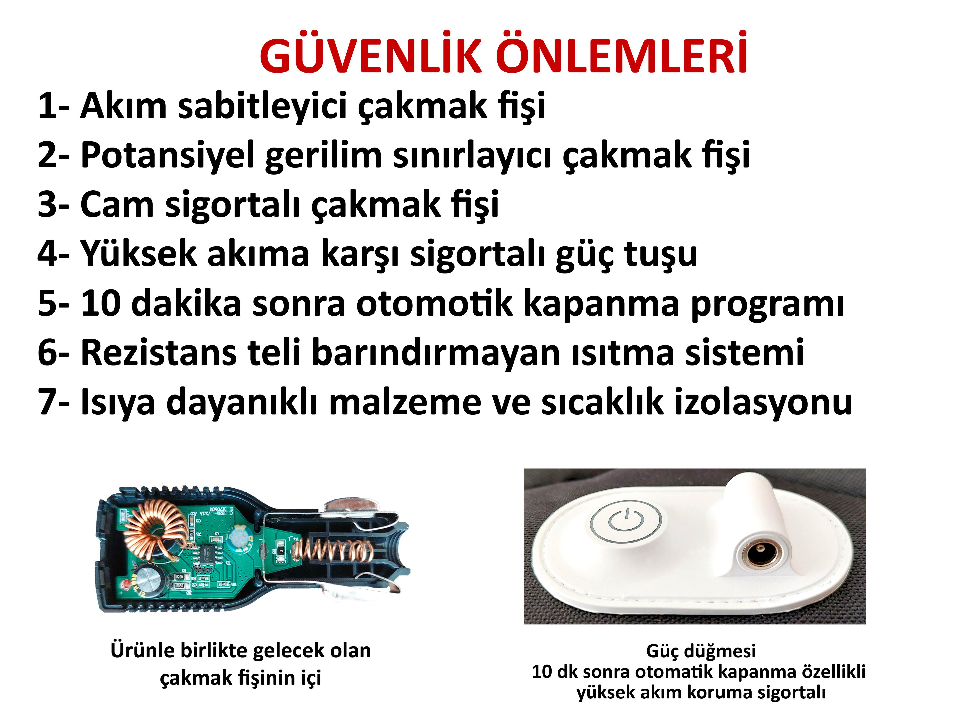 Yoldaş Isıtma Minderi Tekli