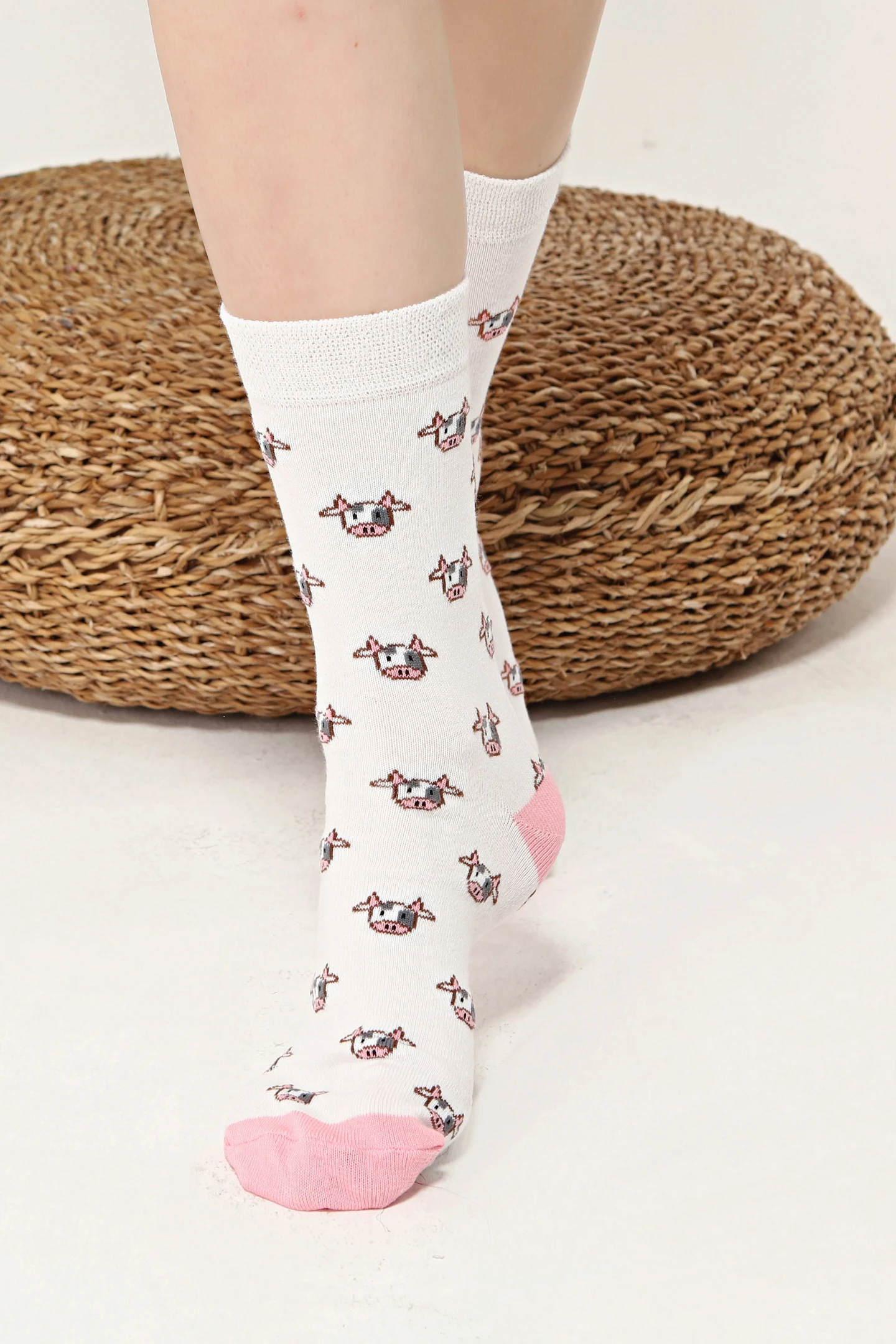 Unisex 5'li Hayvan Desenli Renkli Çorap Set