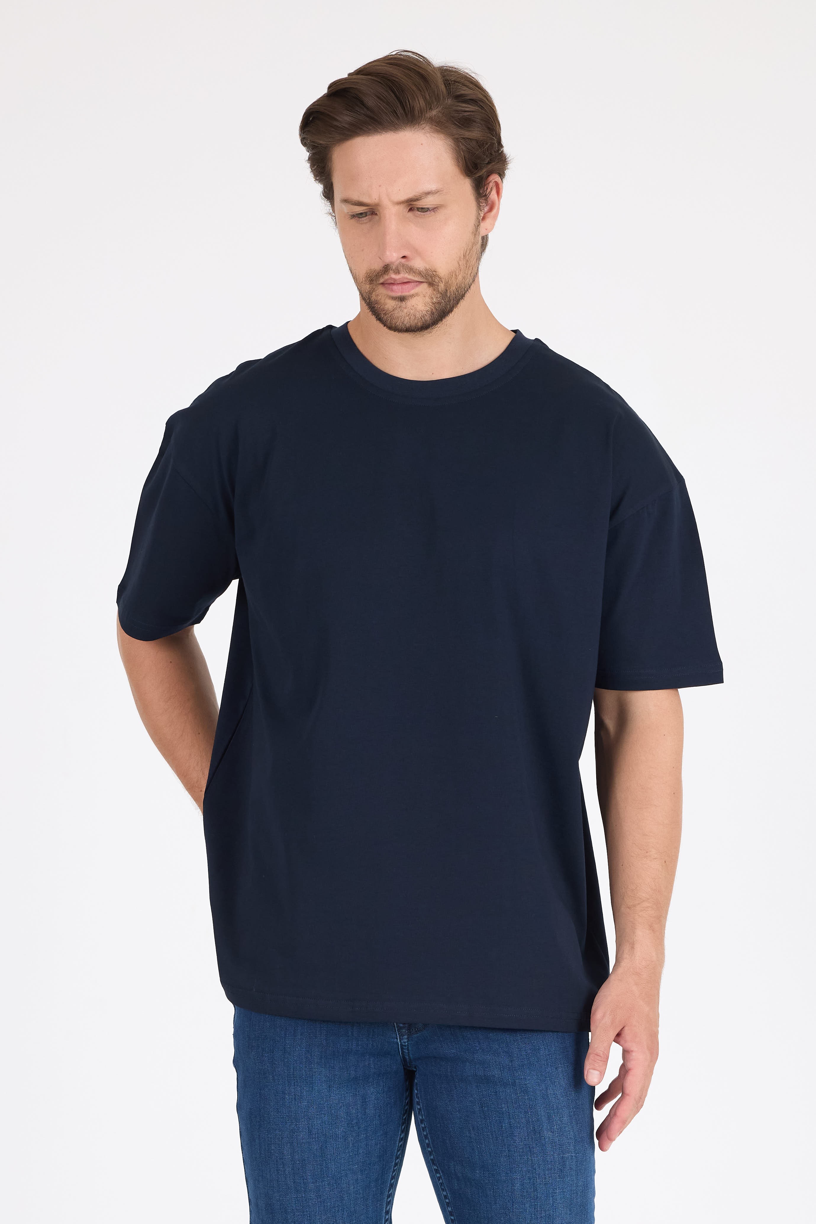 Oversize T-Shirt - Lacivert