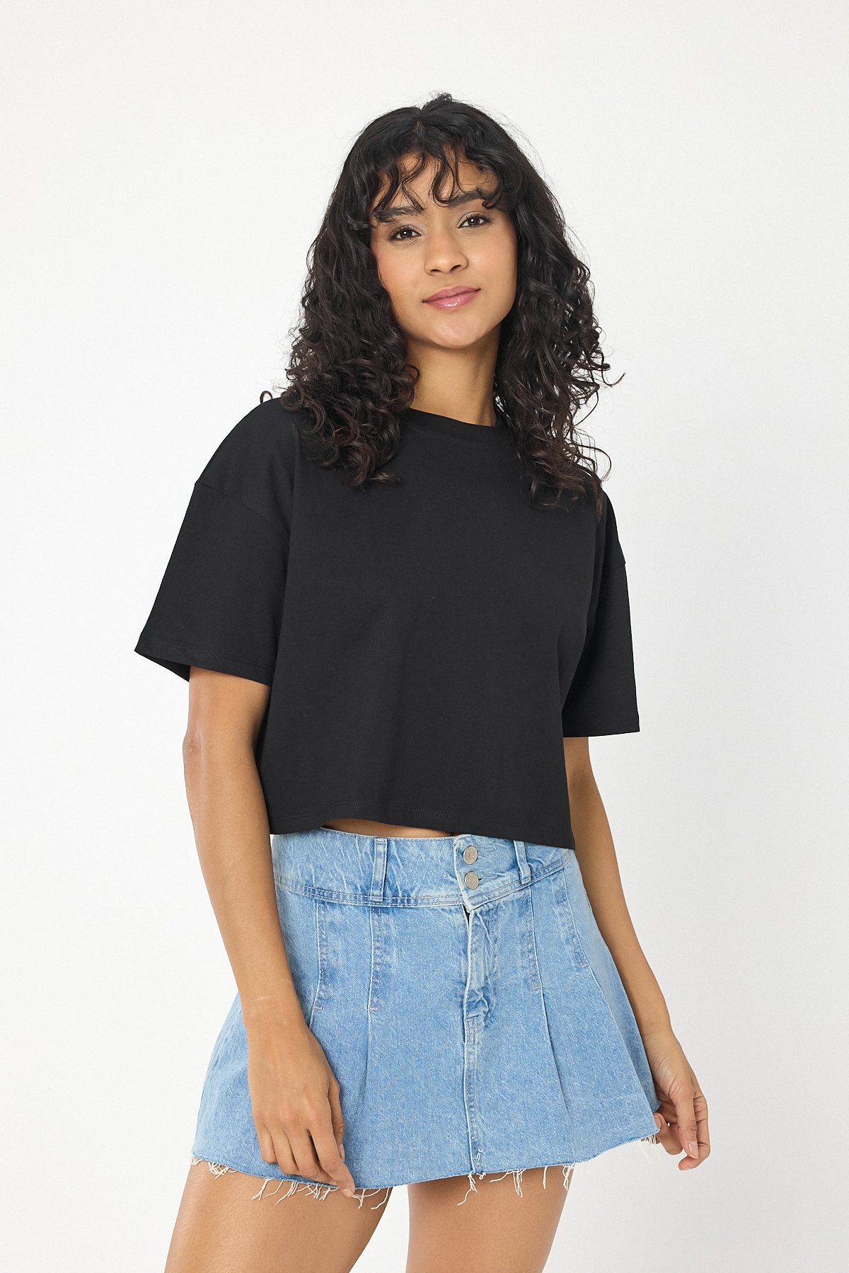 Crop - Siyah