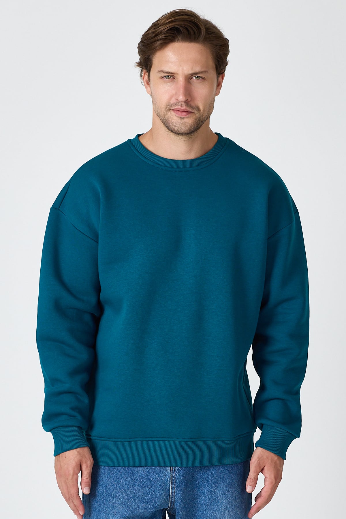 Sweatshirt - Petrol Yeşili